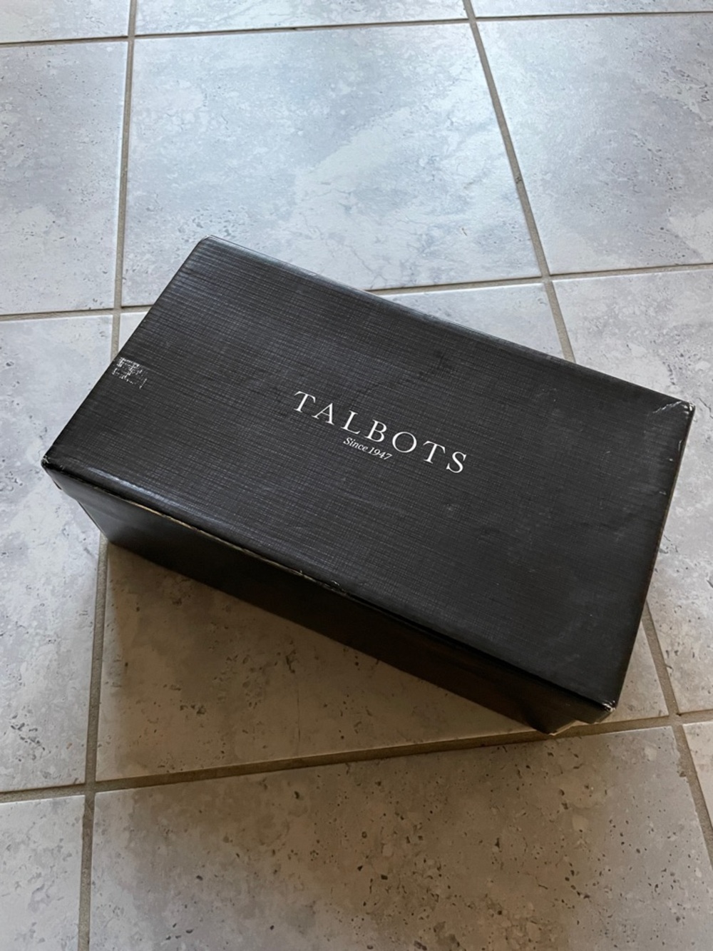 Talbots Black Pila Scallop 8M